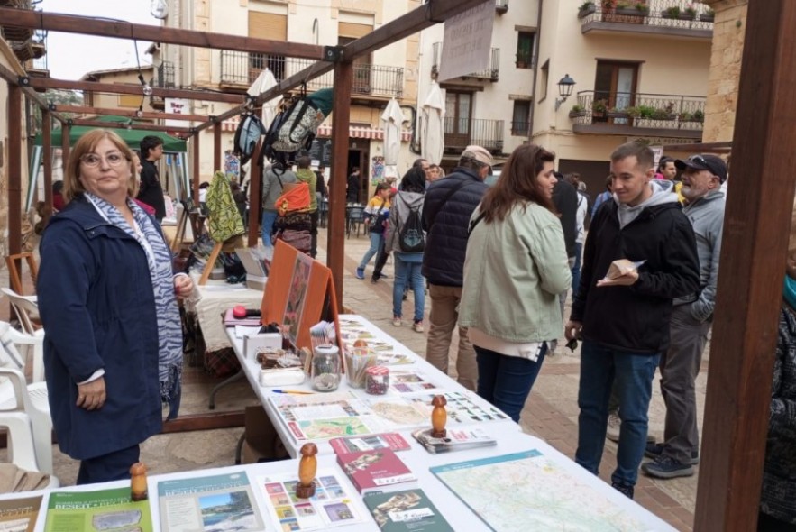 Cientos de personas llenan Beceite atraídas por la degustación de setas