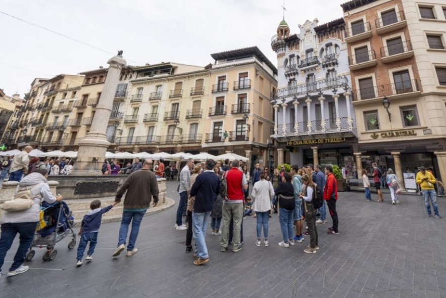 Las pernoctaciones en los hoteles turolenses descienden de nuevo en los meses de verano