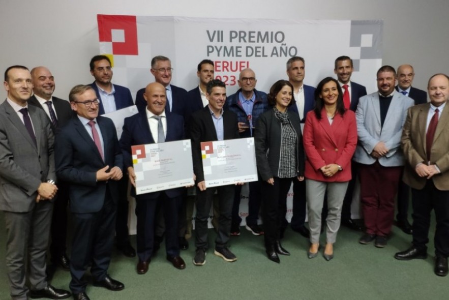 Autersa Servicio de Movilidad SA recibe el premio Pyme del año 2023 de Teruel