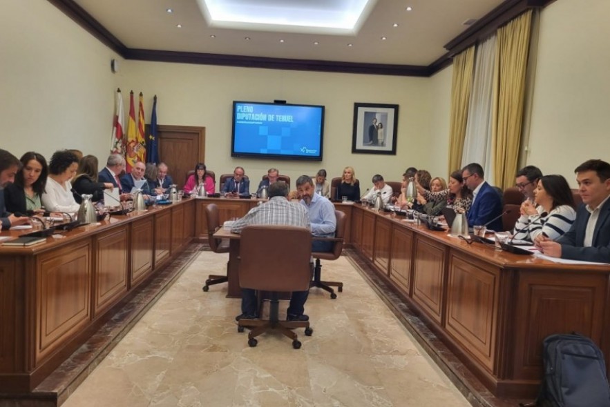 La Diputación Provincial de Teruel aprueba las líneas fundamentales de su presupuesto para 2024 de más de 88 millones de euros