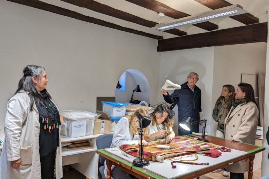 Los siete Cursos de Restauración de Albarracín suman uno nuevo para celebrar sus 25 años