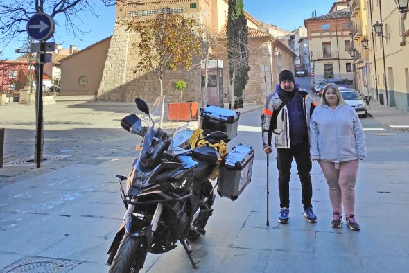 Este viaje es mi granito de arena para visibilizar esta enfermedad en la sociedad