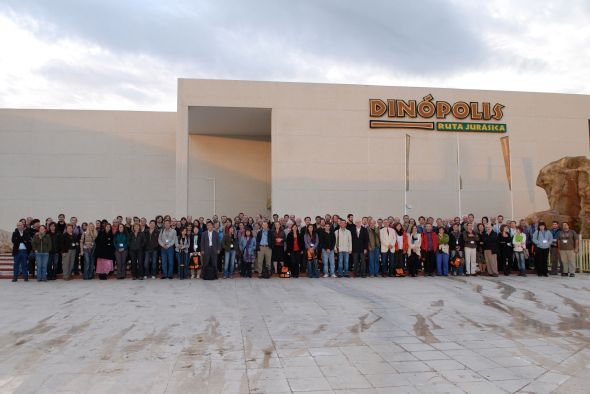 Teruel ha sido el centro de la paleontología mundial de la mano de la Fundación Dinópolis