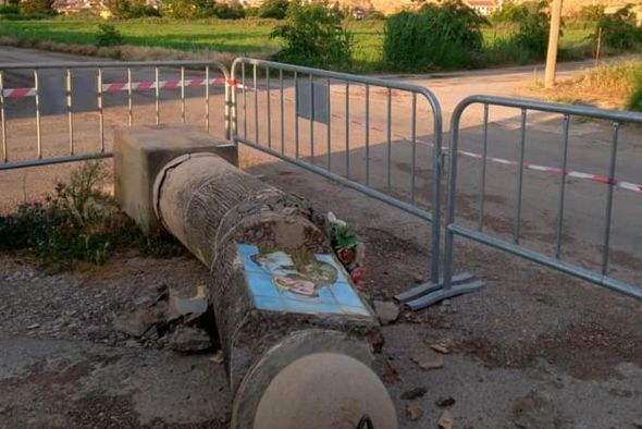 Un monumento de José Miguel Abril repondrá el peirón alcañizano de San Antonio