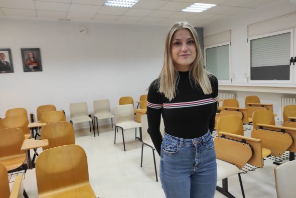 Paula Carceller diseña un sensor de presión que mide la fuerza de la mano
