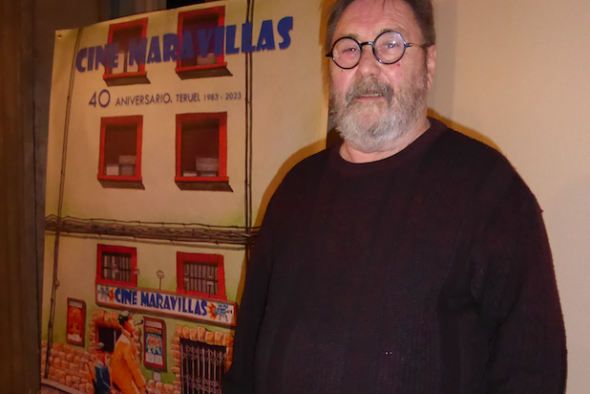 Nacho Navarro, gerente del Cine Maravillas: “Los cuarenta años del Maravillas han sido una lucha nada fácil y continua de superación”