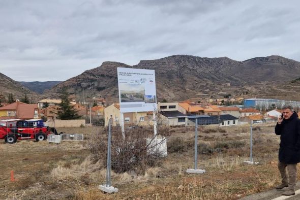 Comienzan las obras para la construcción del nuevo cuartel de la Guardia Civil en Utrillas