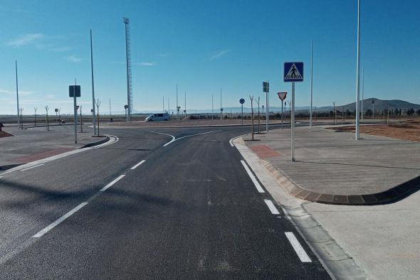 Finalizan las obras de urbanización del Polígono Industrial de Calamocha