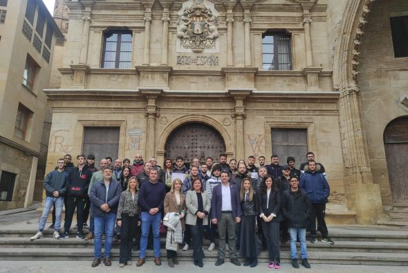 Diez alumnos terminan su formación en Alcañiz en oficios vinculados a la construcción