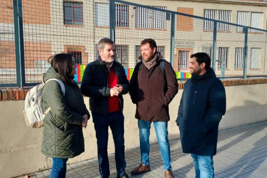 El PSOE pide construir cocinas en tres colegios públicos de la capital turolense