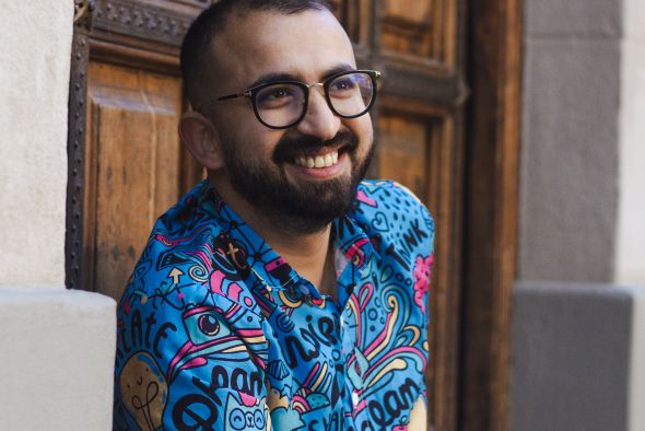 Saad Fouad 'Augusto', cómico y cineasta: Cuando el público escucha que soy de madre judía y padre musulmán dicen: ¡Ay, pobre!