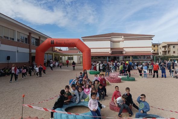 El colegio público de Calanda recauda más de 2.000 euros para Aspanoa