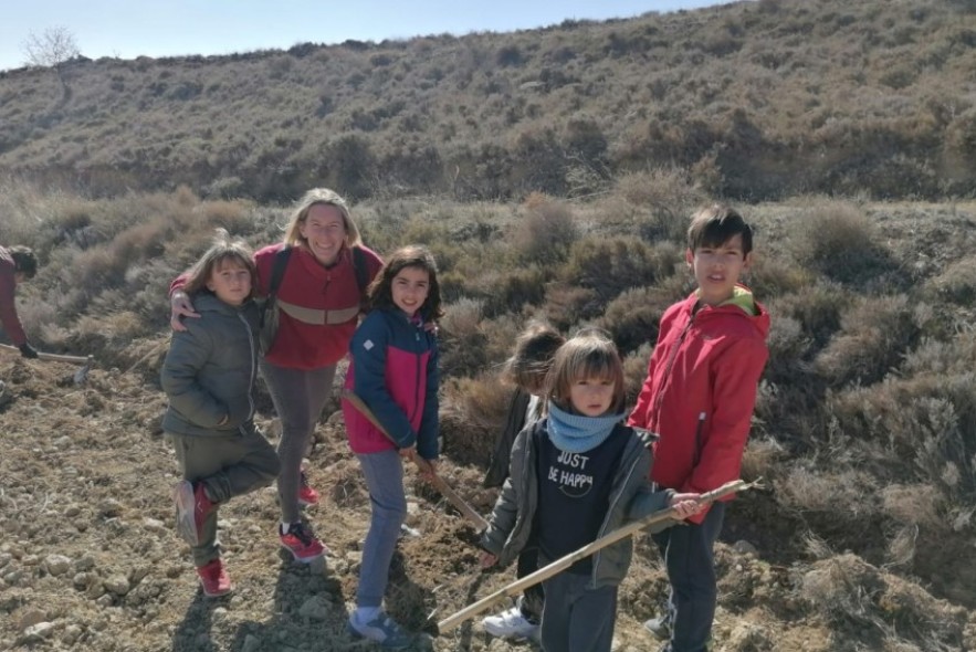 Interpeñas de Alacón organiza este sábado una plantada de árboles