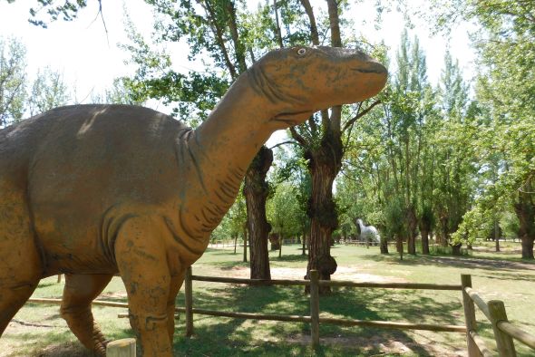 Galve contará con otro dinosaurio de 18 metros de largo lpor 6,5 de ancho en su parque paleontológico