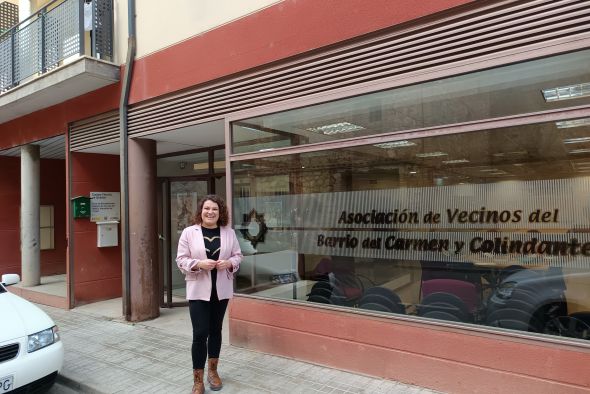 Lucía Caballero: Con el grupo de trabajo nos hemos dado cuenta de que la gente quiere hacer barrio, quieren ser vecinos