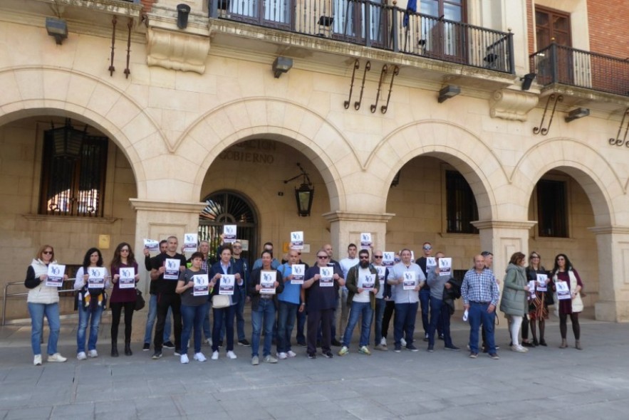 Trabajadores de la prisión de Teruel reclaman ser reconocidos como agentes de la autoridad