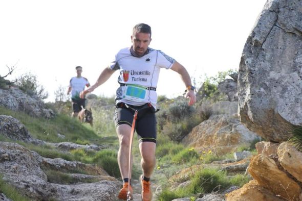 Jorge Puerto, subcampeón de Aragón de carrera con perro