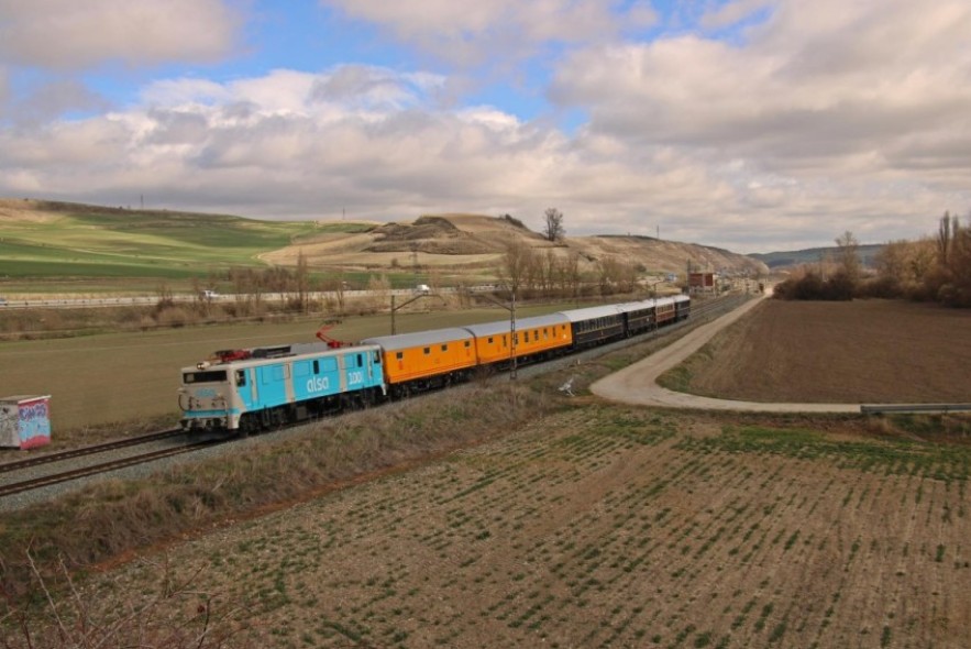 El Tren Azul de Azaft inicia su temporada de circulaciones este sábado con un trayecto hasta la Semana Santa del Bajo Aragón