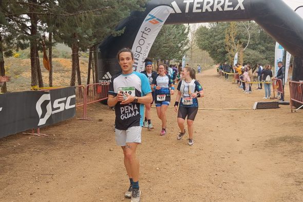 Blánquez y Villanueva reinan en la Jamón Trail de Calamocha