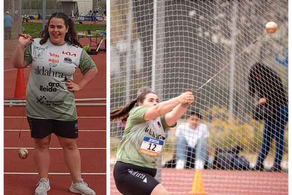 Elena Sanz logra la mejor marca de la campaña con 52,15 metros