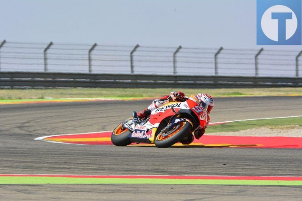 Márquez quiere que la curva 10 de Motorland lleve su nombre