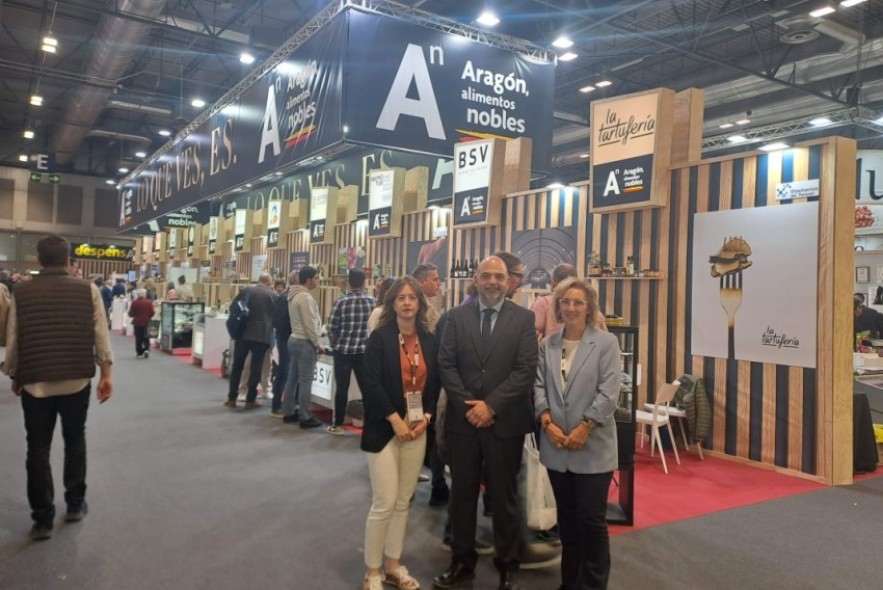 Quince empresarios agroalimentarios turolenses exponen sus productos en el Salón Gourmets de Madrid