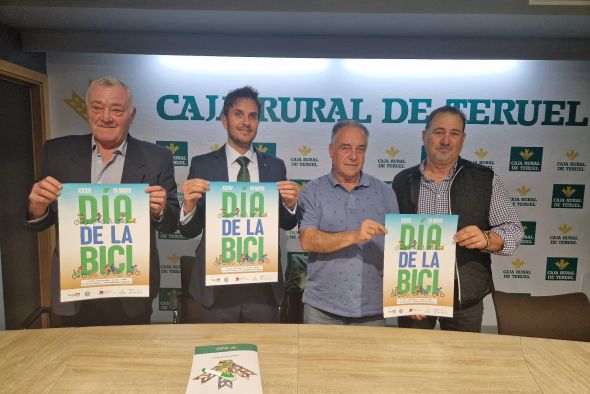 El Día de la Bicicleta de Teruel cumple este domingo su XXXV aniversario