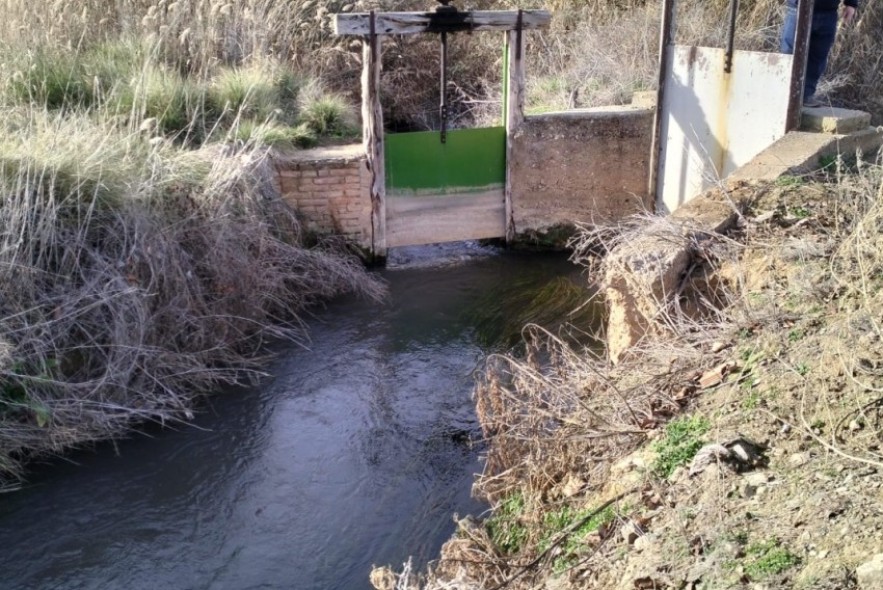 Báguena acometerá la primera fase de arreglo de la acequia  tras la campaña estival de riego