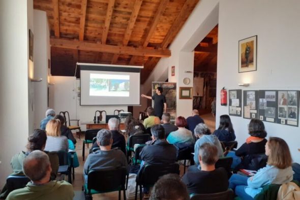 El segundo Curso de la UVT sobre el Chopo Cabecero llevará a Galve a 18 alumnos