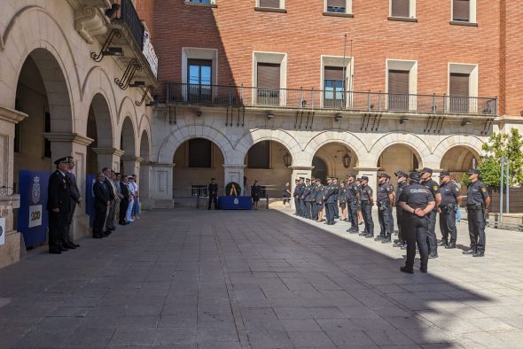 La Policía Nacional rinde homenaje a los agentes asesinados por terroristas