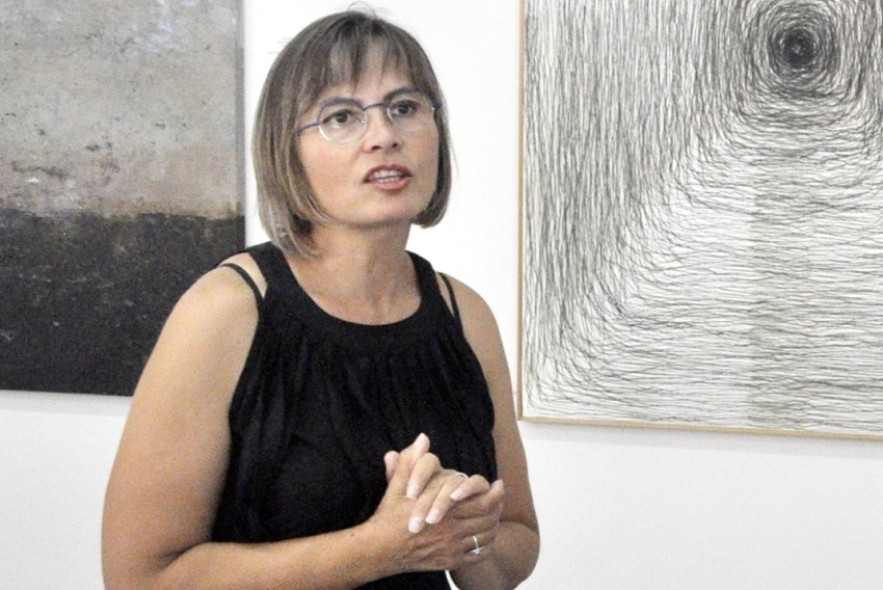 Beatriz Bertolín, pintora y organizadora del ART Festival de Albentosa: “Con festivales así se les da vida a los pueblos y también les aportan un desarrollo económico”