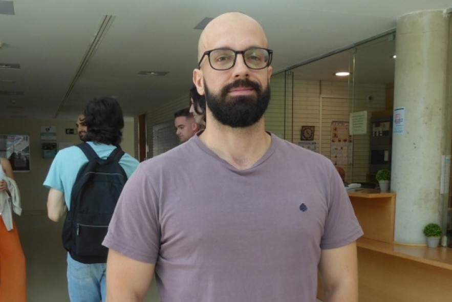 David Morate, investigador del Centro de Estudios de Física del Cosmos de Aragón: “Estamos intentando averiguar  si la vida vino del espacio, no lo sabemos, pero supongo que sí”