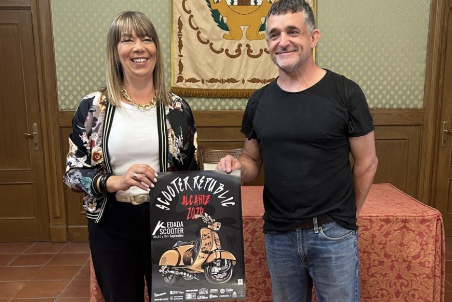 Alcañiz acoge otro fin de semana de motor, la ‘Kedada Scooter Republic 2024’