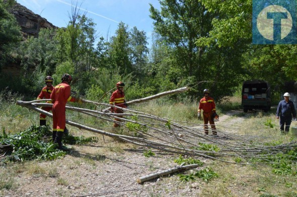 La empresa Urbyma adecuará el paseo fluvial del río Guadalope en Alcañiz