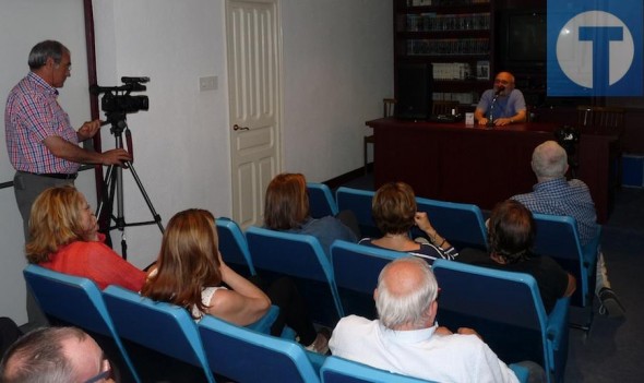 Charla de Jesús Puerto sobre la música en la Vaquilla