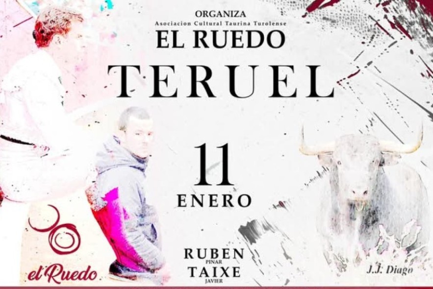 Presentación  del toro de Miura reseñado por  la peña taurina El Ruedo
