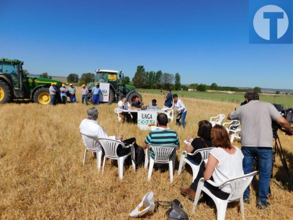 El sindicato agrario UAGA pide que se declare el Alto Jiloca zona de desastre natural
