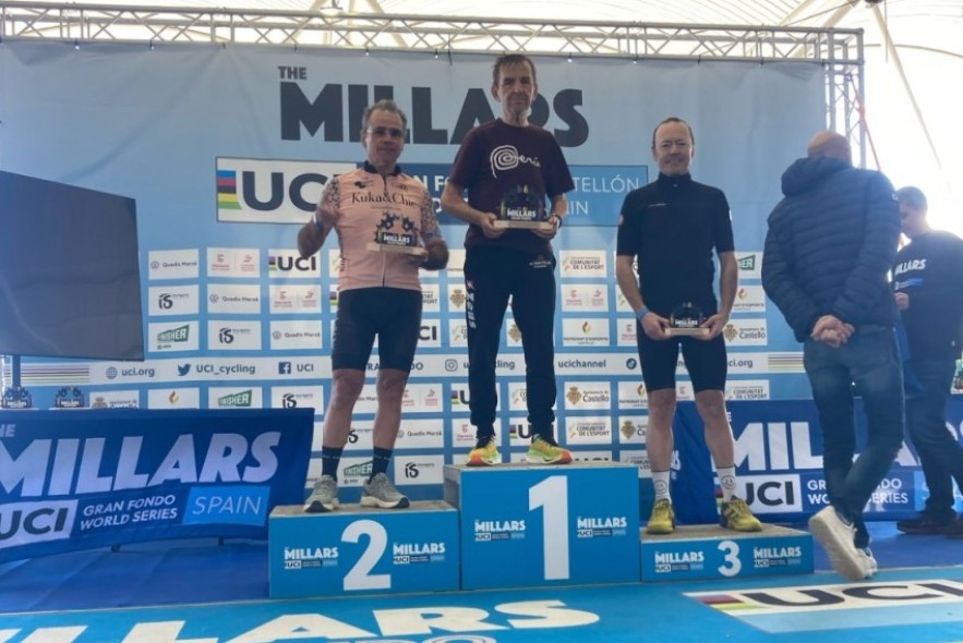 Francisco Ramos se corona en The Millars UCI Gran Fondo World Series de Castellón en la categoría de 65 a 69 años