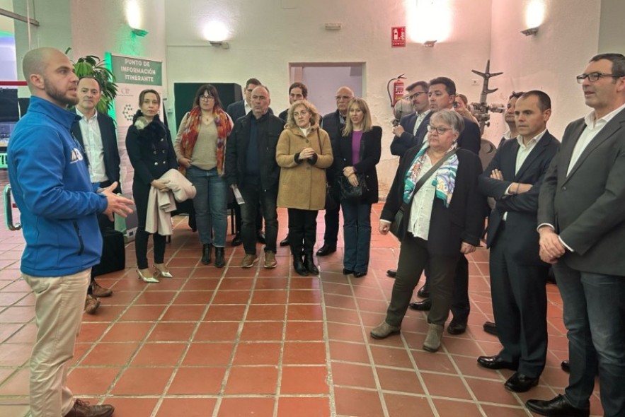 El proyecto Catalina inaugura su primer punto de información itinerante en Calanda