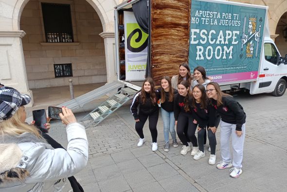 Un ‘escape room’ del IAJ conciencia sobre los riesgos del juego y las apuestas online