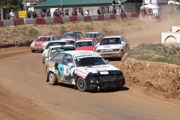 Buen papel de Herrero y Casino en una cita de alto nivel en el Autocross de Esplús