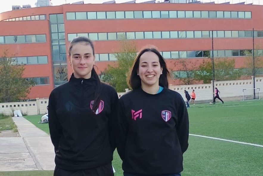 Concha Navarrete y Lucía Marco capitanas de Next Level Teruel: “Para nosotras es un orgullo haber conseguido el ascenso representando a nuestra ciudad”