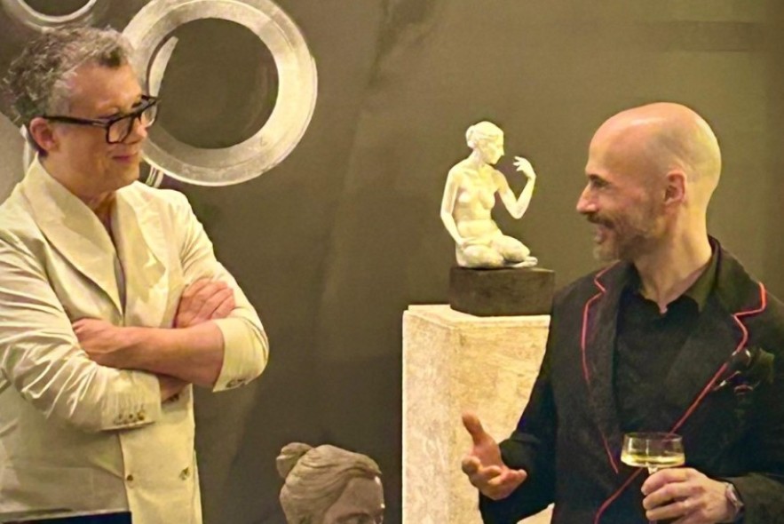 La escultura de inspiración clásica de Jorge Egea regresa a la provincia de Teruel
