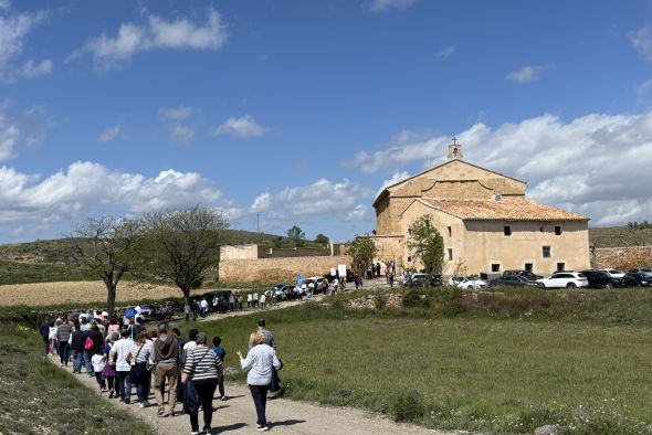 El Santuario de la Virgen de la Aliaga inicia los actos del Año Santo 2025
