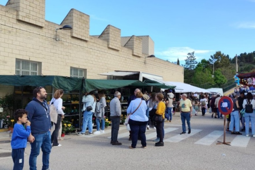 El temor a una nueva tormenta reduce la afluencia a la Feria de Valderrobres