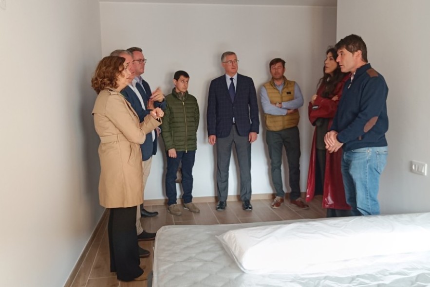 Villafranca del Campo estrena una nueva vivienda para nuevos pobladores, financiada en parte con fondos Fite
