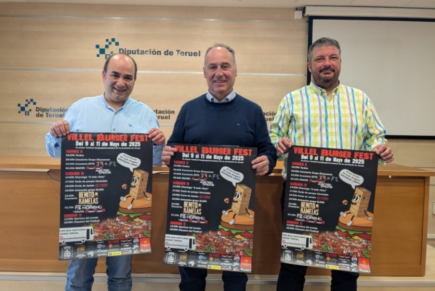Hamburguesas y música integran la apuesta del nuevo festival de Villel