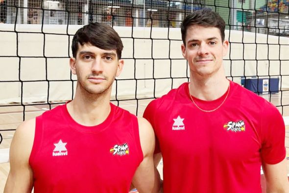 Rubén López y Emilio Ferrández, con la Selección de cara a la Golden League