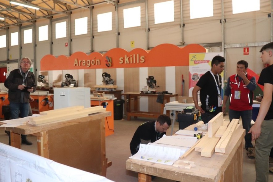 Aragón Skills 2025 arranca con fuerza  y espera la visita de más de mil estudiantes