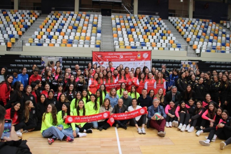 Echa a rodar el Campeonato de España Cadete Femenino con el CV Alcañiz como representante de Teruel